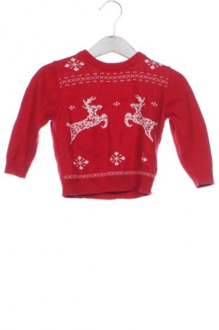 Kinderpullover Marks & Spencer, Größe 6-9m/ 68-74 cm, Farbe Rot, Preis 3,99 €