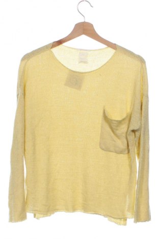 Kinderpullover Zara, Größe 10-11y/ 146-152 cm, Farbe Gelb, Preis 8,99 €