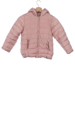 Kinderjacke United Colors Of Benetton, Größe 4-5y/ 110-116 cm, Farbe Rosa, Preis 10,95 €