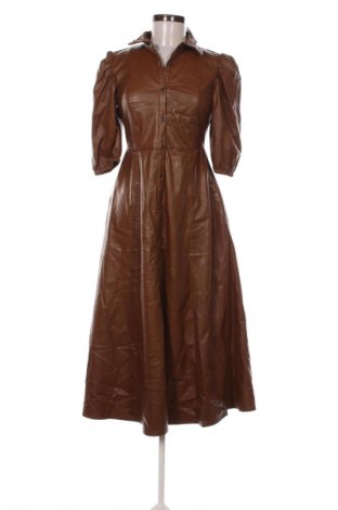 Rochie de piele Zara, Mărime S, Culoare Maro, Preț 97,99 Lei, #134058391