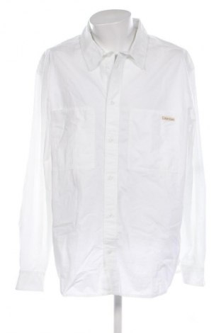 Мъжка риза Calvin Klein Jeans, Размер XXL, Цвят Бял, Цена 29,14 €