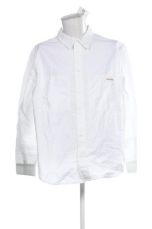 Cămașă de bărbați Calvin Klein Jeans, Mărime XL, Culoare Alb, Preț 174,99 Lei