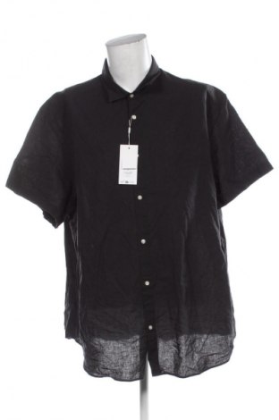 Мъжка риза Jack & Jones, Размер 5XL, Цвят Черен, Цена 15,33 €