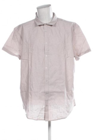 Ανδρικό πουκάμισο John Devin, Μέγεθος 3XL, Χρώμα Εκρού, Τιμή 17,99 €