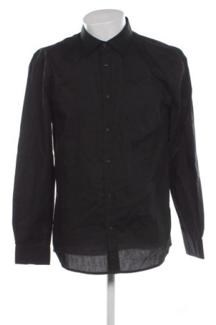 Herrenhemd Man's World, Größe M, Farbe Schwarz, Preis € 8,99