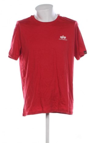 Herren T-Shirt Alpha Industries, Größe XL, Farbe Rot, Preis € 36,99