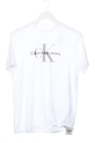 Ανδρικό t-shirt Calvin Klein Jeans, Μέγεθος XS, Χρώμα Λευκό, Τιμή 39,99 €