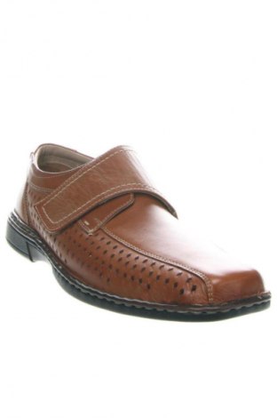 Ανδρικά παπούτσια Roger Kent, Μέγεθος 46, Χρώμα Καφέ, Τιμή 61,99 €