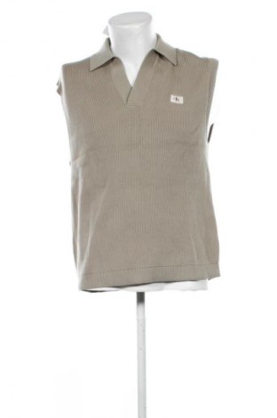 Pulover de bărbați Calvin Klein Jeans, Mărime M, Culoare Verde, Preț 79,99 Lei, #134050815