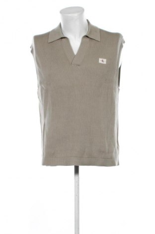 Férfi pulóver Calvin Klein Jeans, Méret L, Szín Zöld, Ár 15 049 Ft