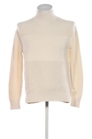 Pulover de bărbați Calvin Klein Jeans, Mărime M, Culoare Bej, Preț 103,99 Lei, #134094693