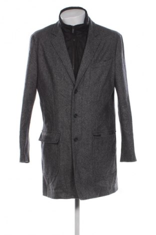 Мъжко палто Hugo Boss, Размер L, Цвят Сив, Цена 194,29 €, #133994056