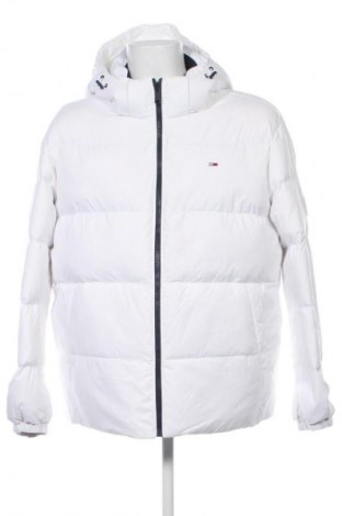 Ανδρικό μπουφάν Tommy Jeans, Μέγεθος 3XL, Χρώμα Λευκό, Τιμή 95,99 €