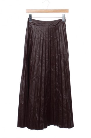 Φούστα New Look, Μέγεθος XS, Χρώμα Καφέ, Τιμή 11,99 €