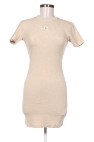 Φόρεμα Calvin Klein Jeans, Μέγεθος M, Χρώμα  Μπέζ, Τιμή 91,99 €, #134072045