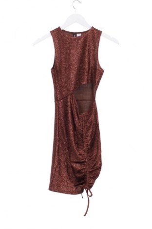 Šaty  H&M Divided, Velikost XS, Barva Hnědá, Cena  229,00 Kč