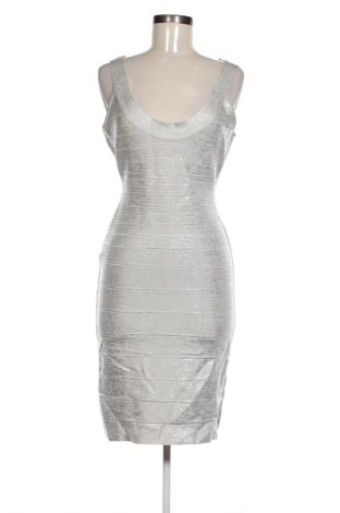 Φόρεμα Herve Leger, Μέγεθος L, Χρώμα Ασημί, Τιμή 324,99 €