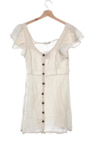 Kleid Zara, Größe S, Farbe Ecru, Preis 24,99 €