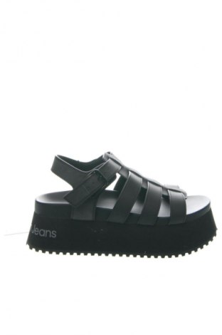 Sandalen Calvin Klein Jeans, Größe 37, Farbe Schwarz, Preis € 36,99, #134013462