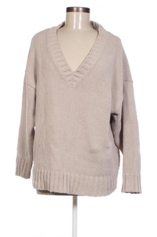 Damski sweter Bershka, Rozmiar XS, Kolor Beżowy, Cena 17,99 zł