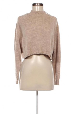 Dámský svetr Stradivarius, Velikost XL, Barva Béžová, Cena  29,00 Kč