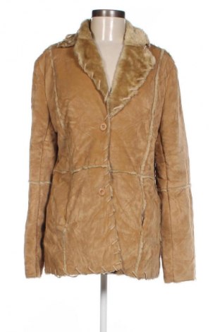 Dámský kabát  Unbranded, Velikost L, Barva Béžová, Cena  59,00 Kč