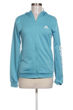 Bluză trening de femei Adidas, Mărime S, Culoare Albastru, Preț 157,99 Lei, #129606439