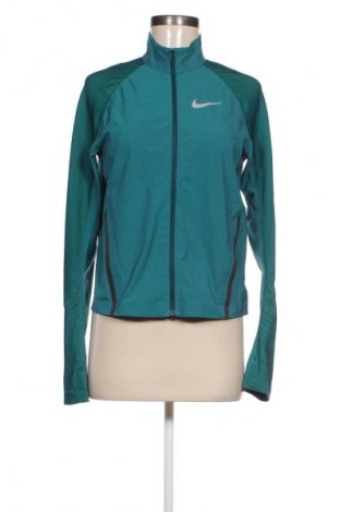 Дамско спортно горнище Nike, Размер S, Цвят Зелен, Цена 25,05 €, #129624429