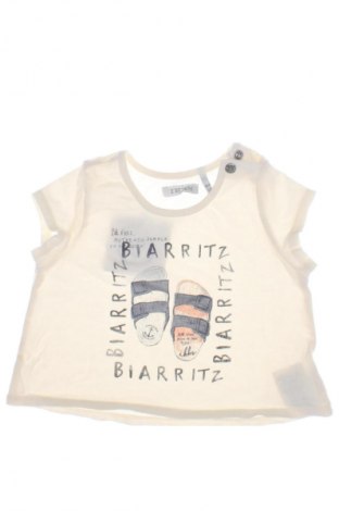 Детска блуза IKKS, Размер 6-9m/ 68-74 см, Цвят Екрю, Цена 27,60 €