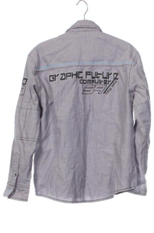 Kinderhemd Unbranded, Größe 5-6y/ 116-122 cm, Farbe Grau, Preis 1,99 €