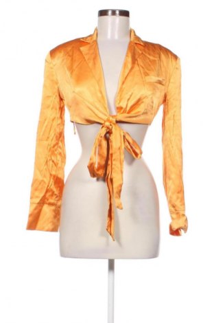 Damen Shirt Bershka, Größe XS, Farbe Orange, Preis 1,99 €