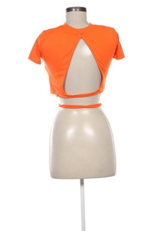 Damen Shirt Bershka, Größe S, Farbe Orange, Preis 7,99 €