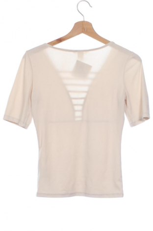 Γυναικεία μπλούζα H&M, Μέγεθος XS, Χρώμα  Μπέζ, Τιμή 6,99 €