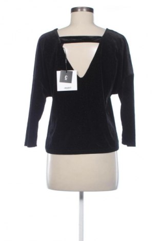 Γυναικεία μπλούζα Object, Μέγεθος L, Χρώμα Μαύρο, Τιμή 5,99 €