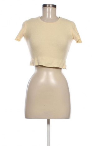 Bluzka damska Pull&Bear, Rozmiar XS, Kolor Żółty, Cena 20,99 zł