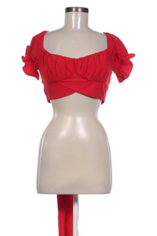 Dámská halenka SHEIN, Velikost S, Barva Červená, Cena  139,00 Kč