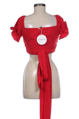 Dámská halenka SHEIN, Velikost S, Barva Červená, Cena  139,00 Kč