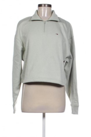 Bluză de femei Tommy Jeans, Mărime M, Culoare Verde, Preț 166,99 Lei