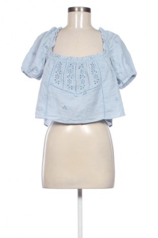 Γυναικεία μπλούζα Zara, Μέγεθος M, Χρώμα Μπλέ, Τιμή 4,99 €