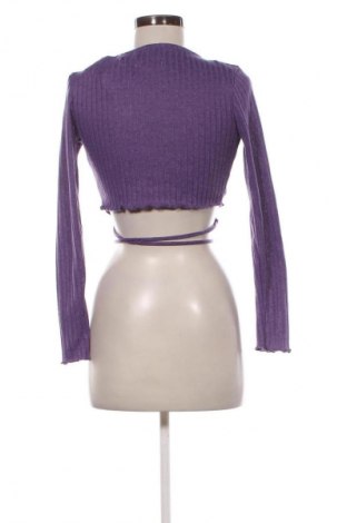 Damski kardigan Bershka, Rozmiar M, Kolor Fioletowy, Cena 22,99 zł