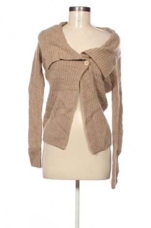 Damski kardigan Duesenberg, Rozmiar S, Kolor Brązowy, Cena 34,99 zł