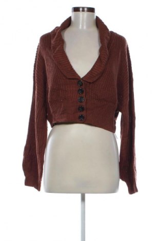 Дамска жилетка SHEIN, Размер XL, Цвят Кафяв, Цена 7,66 €