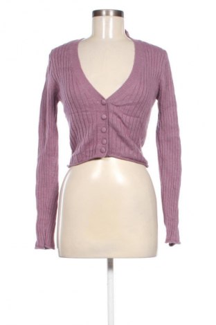 Damen Strickjacke Zara, Größe M, Farbe Lila, Preis 16,99 €