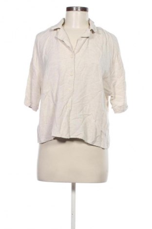 Γυναικείο πουκάμισο Defacto, Μέγεθος L, Χρώμα  Μπέζ, Τιμή 7,99 €