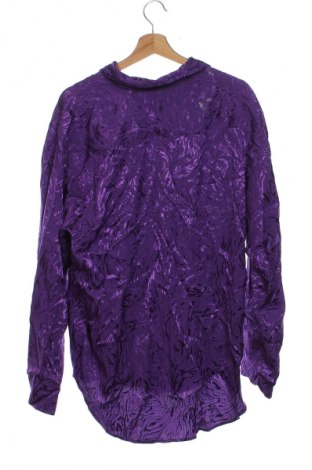 Γυναικείο πουκάμισο H&M, Μέγεθος XS, Χρώμα Βιολετί, Τιμή 1,99 €