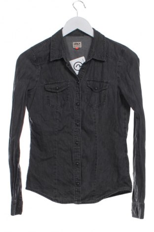 Γυναικείο πουκάμισο ONLY, Μέγεθος XS, Χρώμα Μαύρο, Τιμή 4,99 €