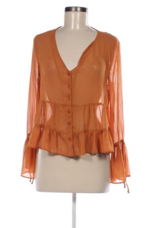 Γυναικείο πουκάμισο Primark, Μέγεθος M, Χρώμα Πορτοκαλί, Τιμή 1,99 €