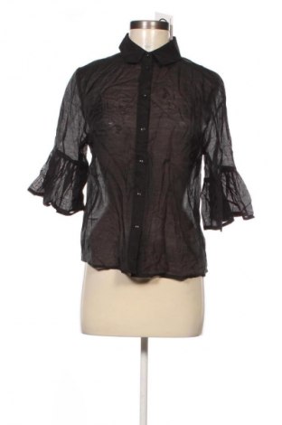 Γυναικείο πουκάμισο Reserved, Μέγεθος S, Χρώμα Μαύρο, Τιμή 4,99 €