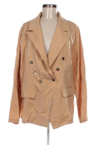 Sacou de femei SHEIN, Mărime 3XL, Culoare Bej, Preț 110,99 Lei