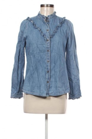 Γυναικείο πουκάμισο Tom Tailor, Μέγεθος S, Χρώμα Μπλέ, Τιμή 4,99 €